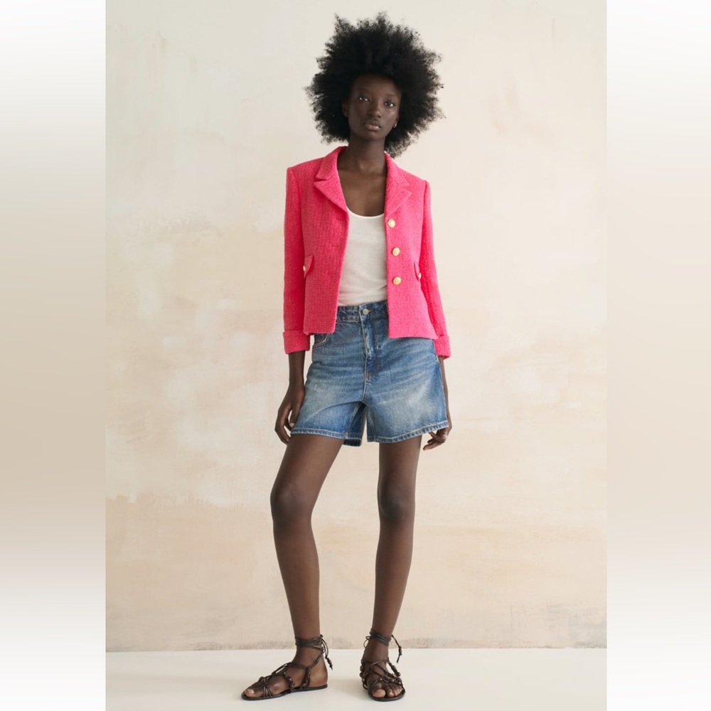 Zara blazer in Fuchsia XS brand new